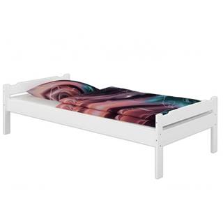Kondela Livio jednolôžková posteľ biela