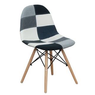 Candie 2 New Typ 3 jedálenská stolička vzor patchwork