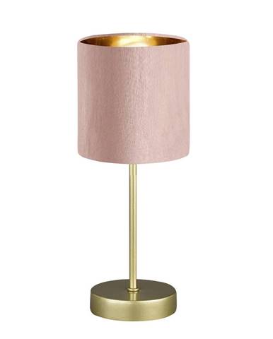 Ružová stolová lampa Tilo