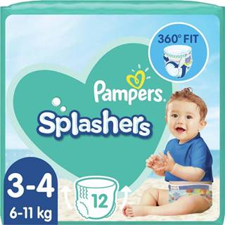 PAMPERS Splashers Plienky do vody jednorazové 3-4 (6-11 kg) 12 ks