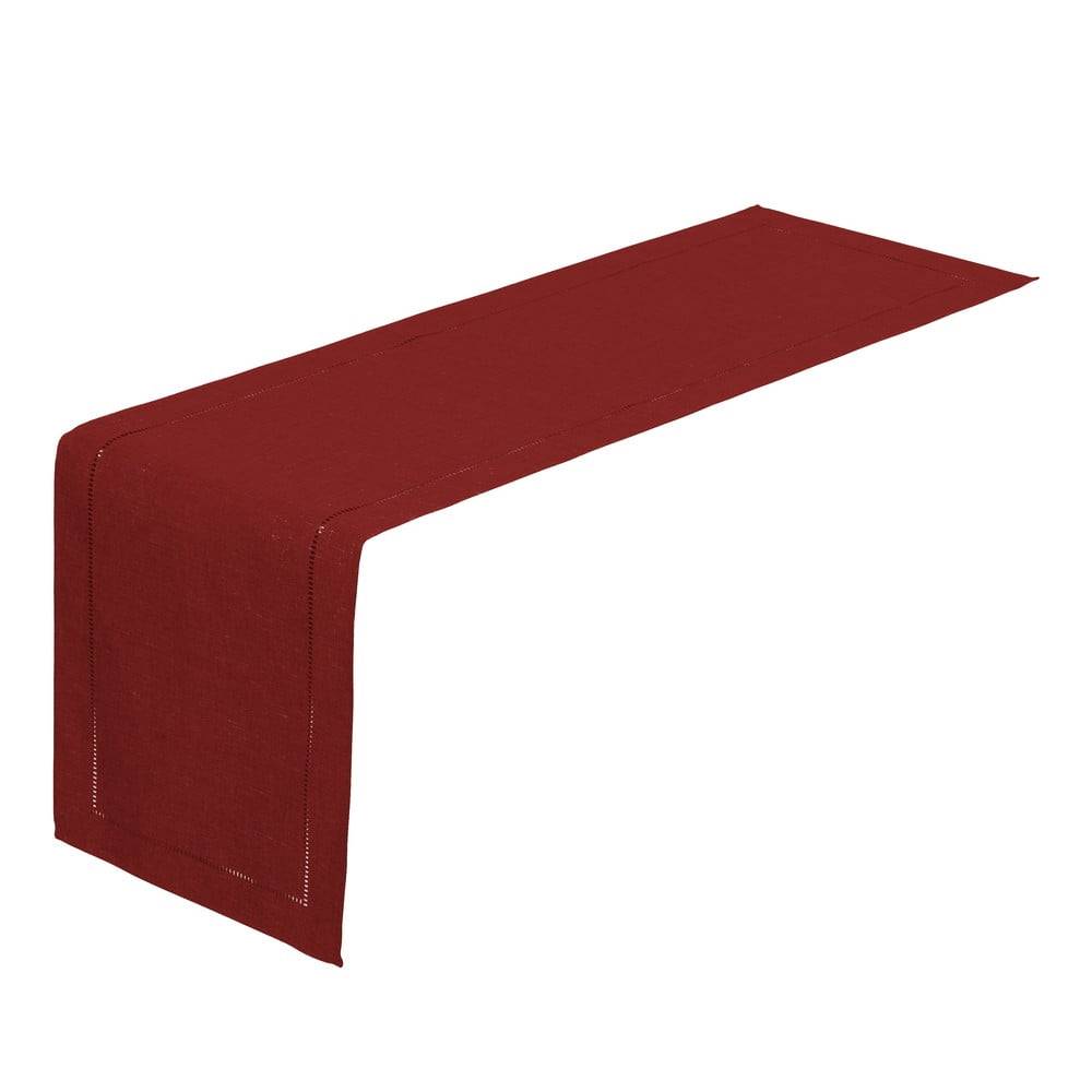 Unimasa Červený behúň na stôl Casa Selección, 150 x 41 cm