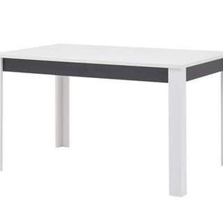 Jedálenský stôl WHITNEY GREY GR11 biela/sivá
